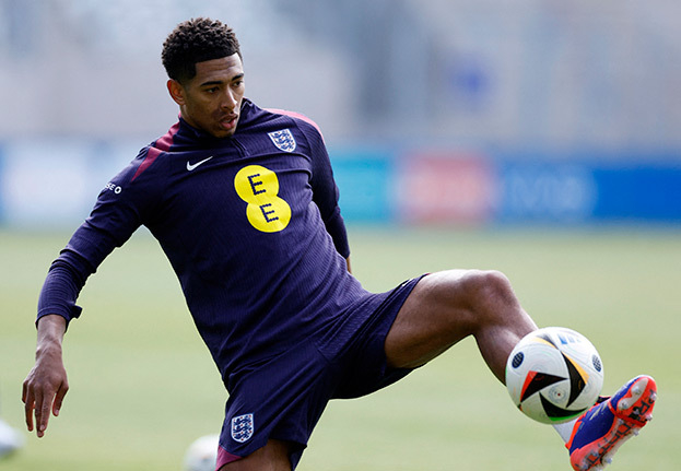 Джуд Беллингем. Футболист сборной Англии Джуд Беллингем.