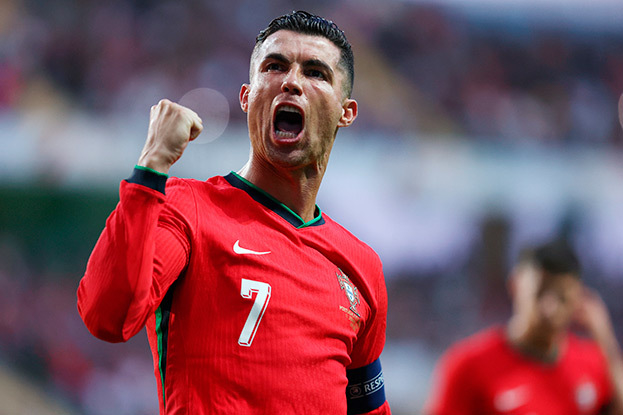 Криштиану Роналду. Футболист сборной Португалии Криштиану Роналду.