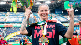 Вратарь ЖФК ЦСКА Эльвира Тодуа.