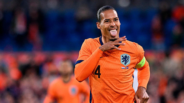 Вирджил ван Дейк. Футболист сборной Нидерландов Вирджил ван Дейк.
