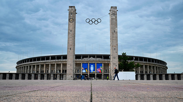 Олимпийский стадион в Берлине.