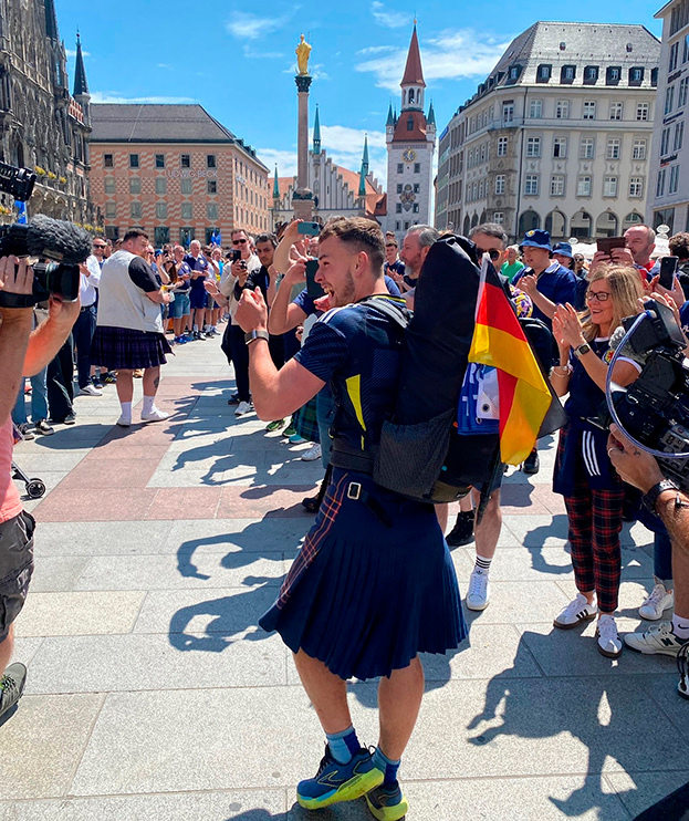 Крейг Фергюсон добрался до Мюнхена.