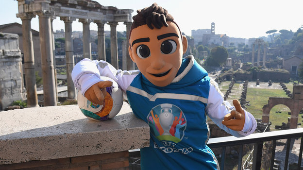 Талисман Евро-2020 мальчик-фристайлер Скиллзи. Талисман Евро-2020 мальчик-фристайлер Скиллзи