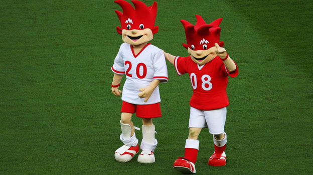 Талисманы Евро-2008 Трикс и Фликс. Талисманы Евро-2008 Трикс и Фликс