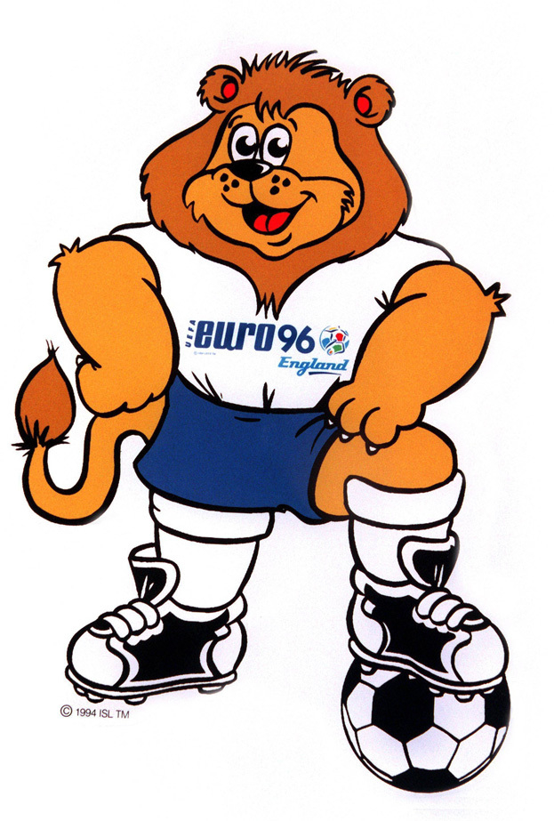 Талисман Евро-1996 львенок Голиаф. Талисман Евро-1996 львенок Голиаф