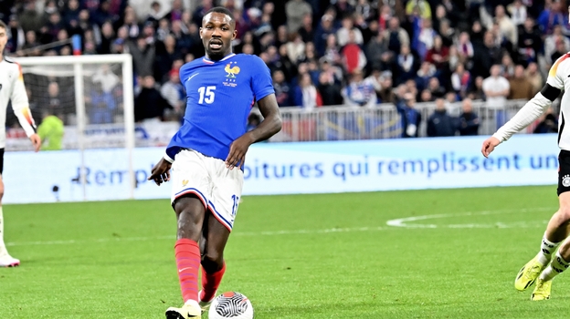 Маркус Тюрам в сборной Франции.