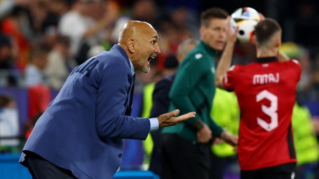 Главный тренер сборной Италии Лучано Спаллетти.