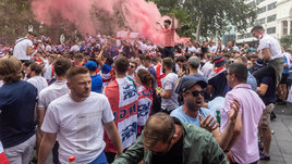 Болельщики сборной Англии