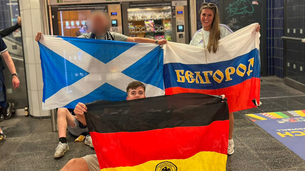 Российские болельщики на Евро-2024.