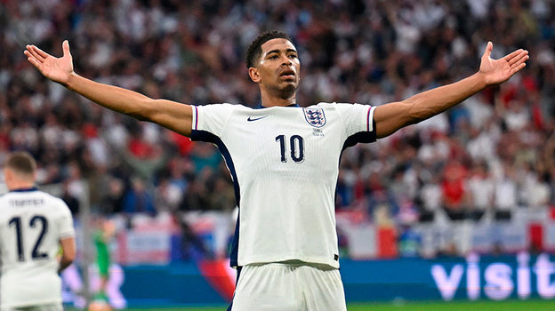 Джуд Беллингем. Футболист сборной Англии Джуд Беллингем.