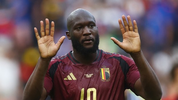Ромелу Лукаку в сборной России.
