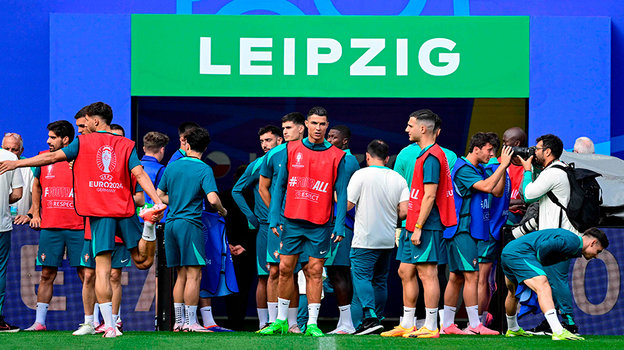 Тренировка сборной Португалии. Тренировка сборной Португалии.