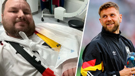 «Мне пришлось петь гимн на носилках!» Фюллькруг сломал руку фанату ударом на разминке