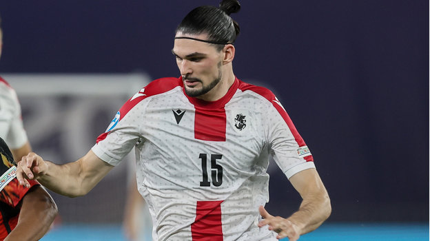 Саба Сазонов. Футболист сборной Грузии Саба Сазонов