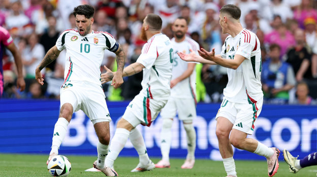 Сборная Венгрии.