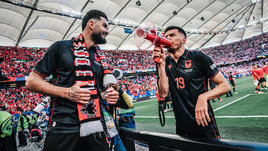 «Рубин» накажет и оштрафует своего лучшего бомбардира. Даку оскорбил македонцев на Евро