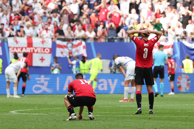Футболисты сборной Грузии сыграли вничью с Чехией. Футболисты сборной Грузии