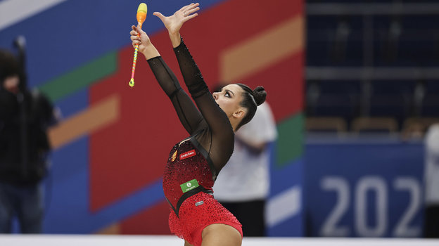 Гимнастка Лала Крамаренко