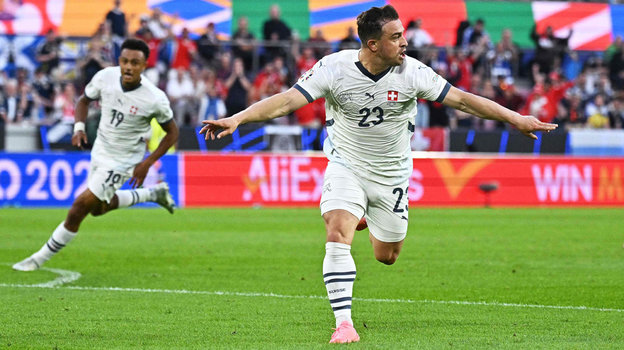 Джердан Шакири. Футблист сборной Швейцарии Джердан Шакири