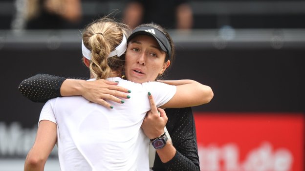 Анна Калинская и Джессика Пегула.