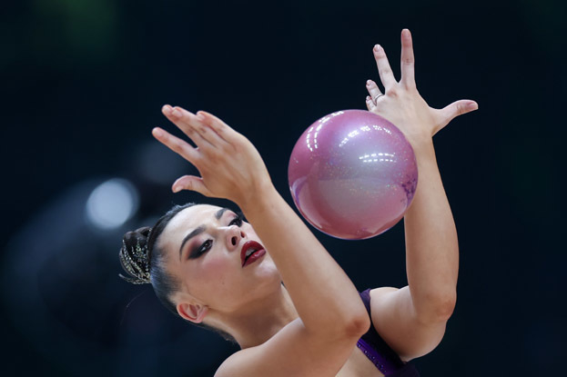 Лала Крамаренко. Гимнастка Лала Крамаренко