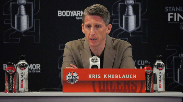 Крис Кноблаух. Главный тренер «Эдмонтона» Крис Кноблаух