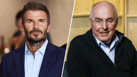 Дэвид Бекхэм и Свен-Еран Эрикссон