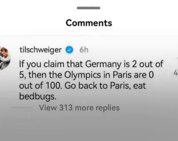 Ответ Тиля Швайгера.