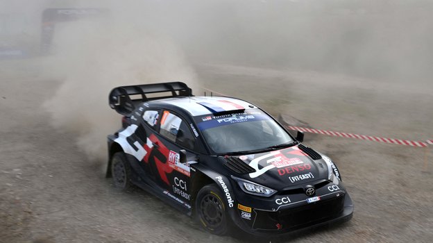 Автомобиль Себастьена Ожье.