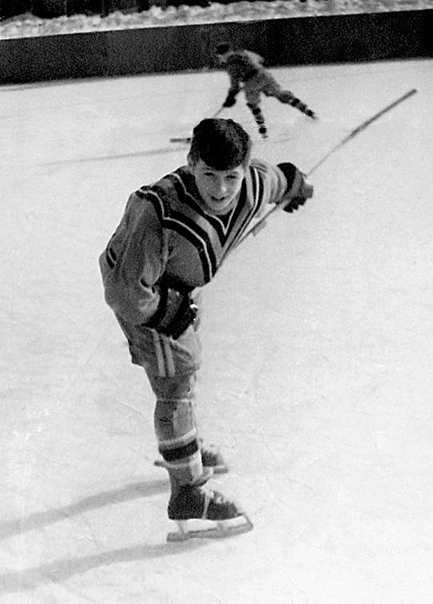 Валерий Харламов в детстве.