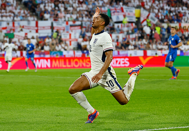 Джуд Беллингем. Футболист сборной Англии Джуд Беллингем.