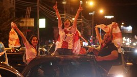 Грузия не спит! Вся страна празднует выход в плей-офф Евро-2024