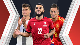 Футболисты Яка Бийол, Жорж Микаутадзе и Фабиан Руис