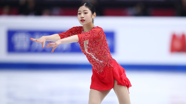 Хэ Ин Ли. Фигуристка Хэ Ин Ли