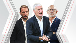 Гарет Саутгейт, Дидье Дешам и Де ла Фуэнте