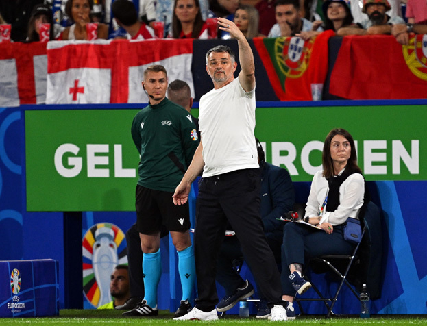 Вилли Саньоль. Главный тренер сборной Грузии Вилли Саньоль