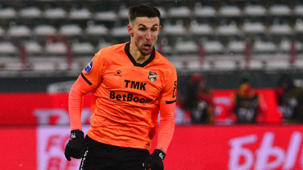 Алексей Каштанов. Футболист «Урала» Алексей Каштанов