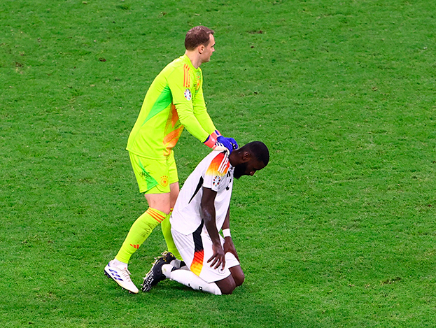 Мануэль Нойер и Антонио Рюдигер.