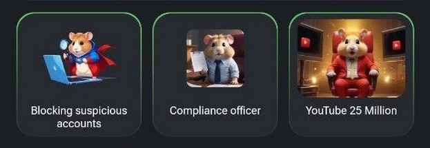 Комбо-карточки Hamster Kombat на 29-30 июня.