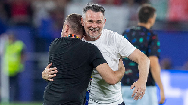 Вилли Саньоль. Главный тренер сборной Грузии Вилли Саньоль.