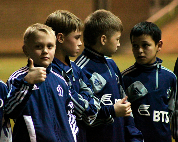 Константин Тюкавин (слева) в детстве.