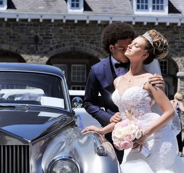 Аксель Витсель и Рафаэлла Сабо.