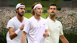 Рублев вылетел, матч Сафиуллина перенесен на среду. Онлайн-трансляция Уимблдона