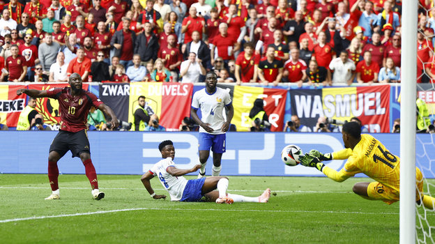 Момент у Ромелу Лукаку.