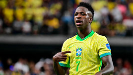 Футболист сборной Бразилии Винисиус.