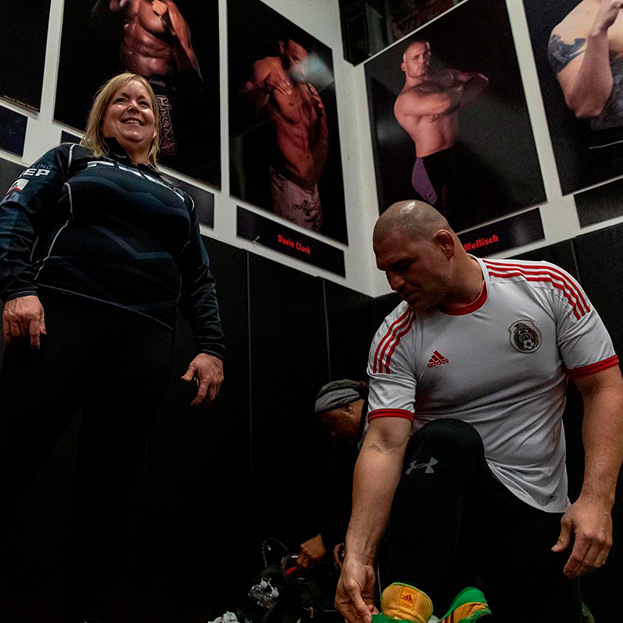 Каролин Вестер и Кейн Веласкез.