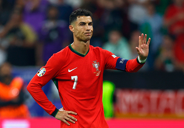 Криштиану Роналду. Футболист сборной Португалии Криштиану Роналду.