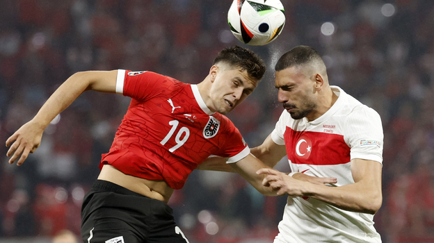 Мерих Демирал в матче с Австрией сделал дубль.