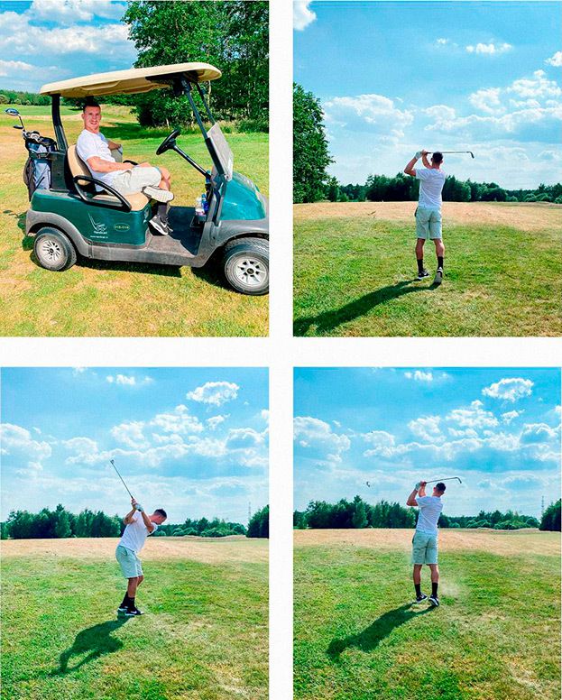 Гленн Бейл утверждает, что играет в гольф лучше Леонида Слуцкого.