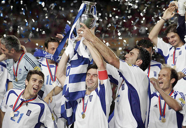 Сборная Греции - чемпион Европы-2004.